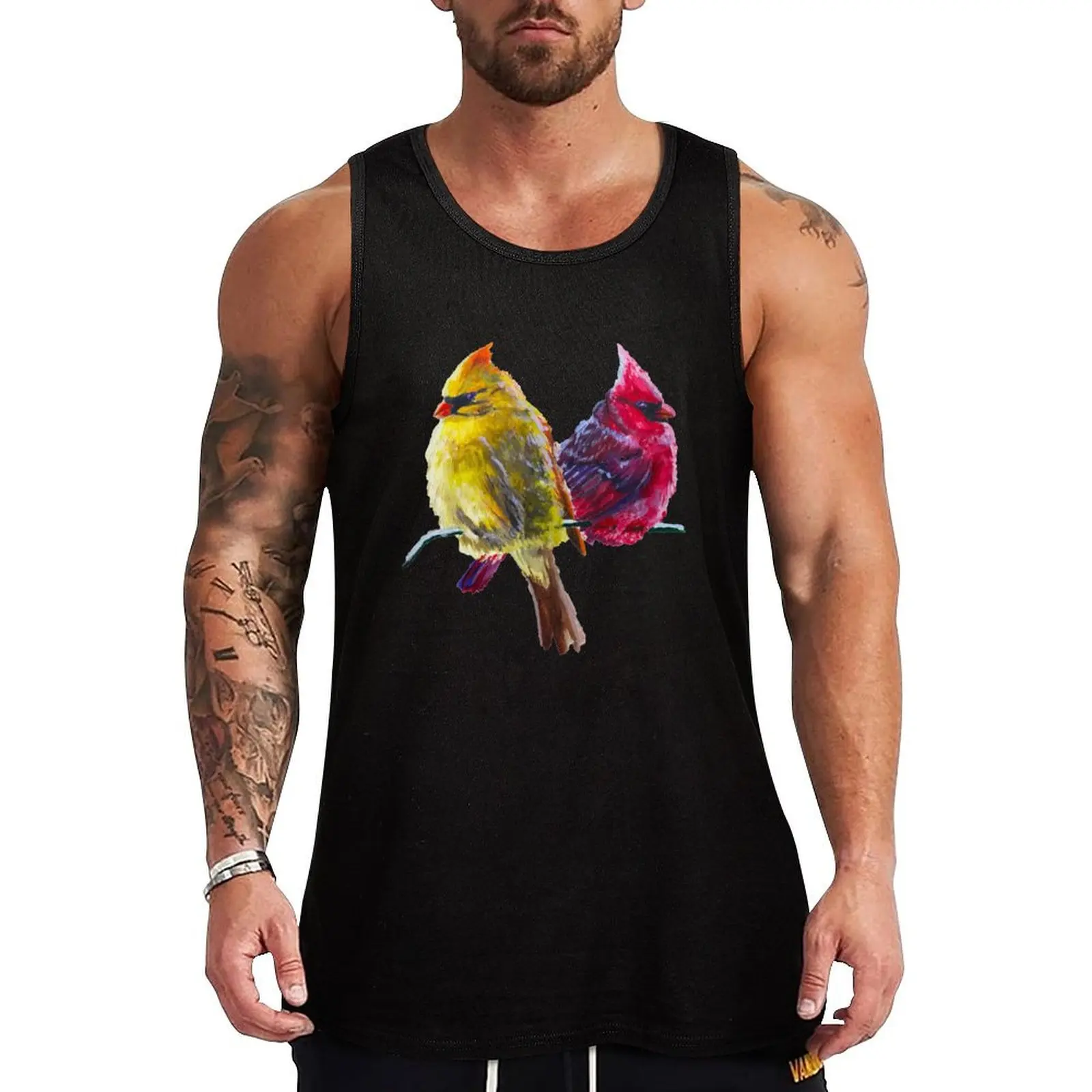 cardinals Tank Top men clothings Sleeveless men vests for men gym training accessories
cardinals Tank Top men clothings Sleeveless men vests for men gym training accessories