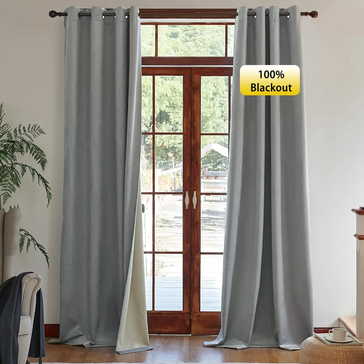 100% Blackout Velvet Curtain for Living Room 310cm Extra High Thermal Insulated Window Curtain for Bedroom Customize Size
100% Blackout Velvet Curtain for Living Room 310cm Extra High Thermal Insulated Window Curtain for Bedroom Customize Size
