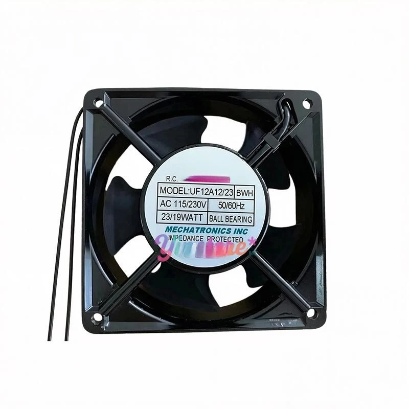 Y+1 pc. for New UF12A12/23 BWH Cooling Fan 12038 AC115/230V 23/19W 12CM 2Pin
Y+1 pc. for New UF12A12/23 BWH Cooling Fan 12038 AC115/230V 23/19W 12CM 2Pin