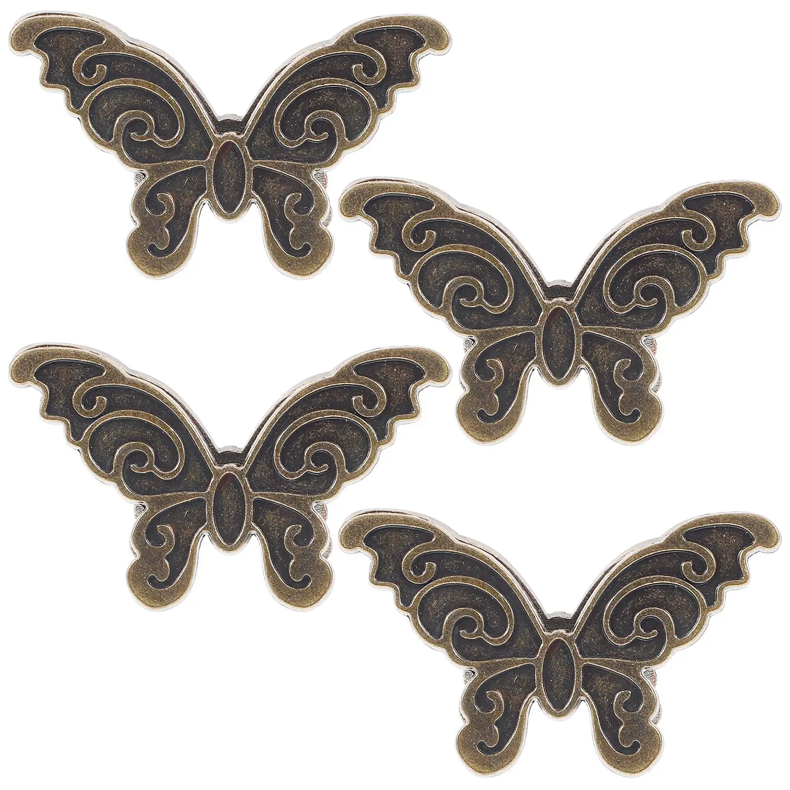 4 Pcs Zinc Alloy Butterfly Clips White Colorful Multi-use Paper Document Binder Student Office Supplies Hand Paper Clip Small
4 Pcs Zinc Alloy Butterfly Clips White Colorful Multi-use Paper Document Binder Student Office Supplies Hand Paper Clip Small