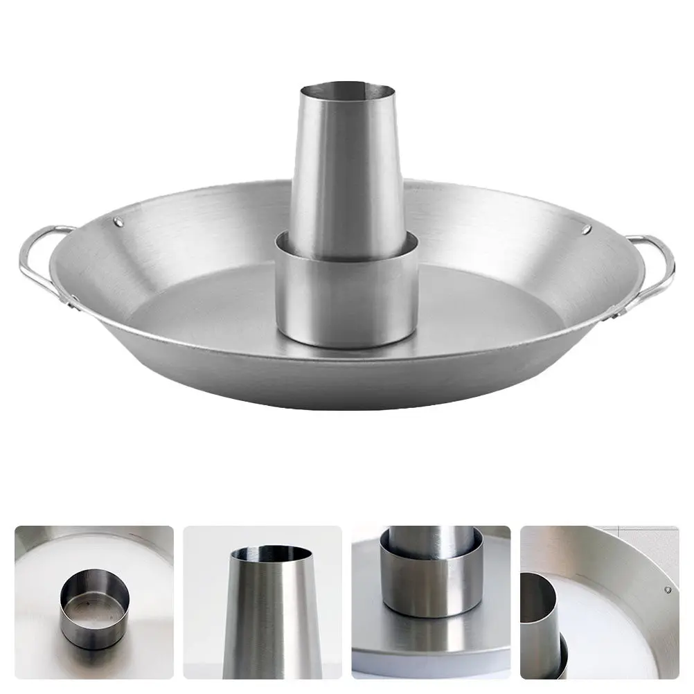 Detachable Stainless Steel Grilled Chicken Holder Barbecue Pan Multi-Function Roaster Tool for Home Bbq Roast Chicken Rack
Detachable Stainless Steel Grilled Chicken Holder Barbecue Pan Multi-Function Roaster Tool for Home Bbq Roast Chicken Rack