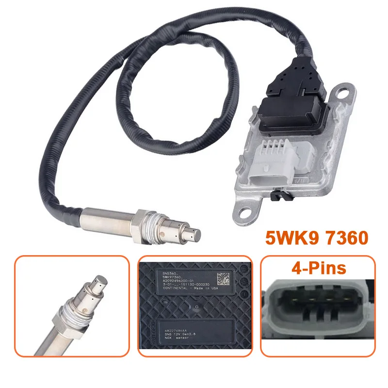 Оригинальный кислородный датчик 12В азота Nox 5WK97360 5WK9 7360 для Dodge Ram 2500 3500 4500 5500 6.7L L6 Diesel 68227486AA 68227486
Оригинальный кислородный датчик 12В азота Nox 5WK97360 5WK9 7360 для Dodge Ram 2500 3500 4500 5500 6.7L L6 Diesel 68227486AA 68227486