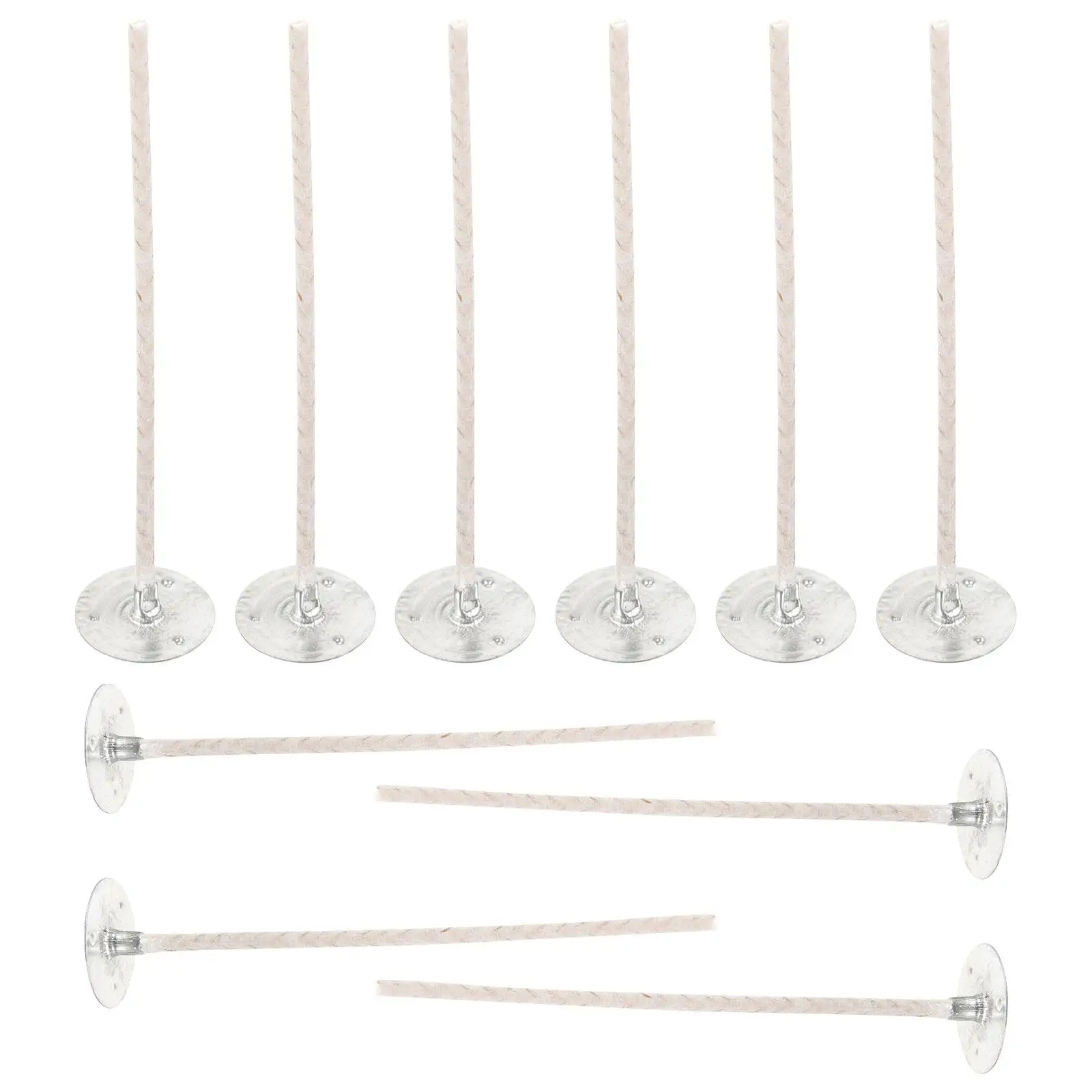 10 Pcs Scented Decorative Wax Core Metal Base Wicks For Wick Making Cotton 9cm DIY Soy Wax Candles
10 Pcs Scented Decorative Wax Core Metal Base Wicks For Wick Making Cotton 9cm DIY Soy Wax Candles