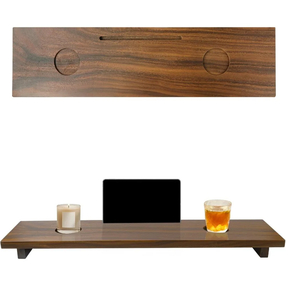 Luxury Walnut Bathtub Tray 35" Adjustable Anti-Tip Spa Bath Caddy for Relaxation Gifts
Luxury Walnut Bathtub Tray 35" Adjustable Anti-Tip Spa Bath Caddy for Relaxation Gifts