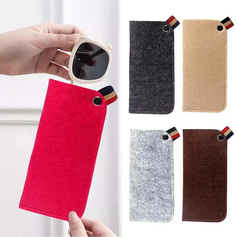 Felt Hanging Glasses Sunglasses Bag Thickened Portable Makeup Bag Multifunctional Creative Felt Pen Bag Men Women
Felt Hanging Glasses Sunglasses Bag Thickened Portable Makeup Bag Multifunctional Creative Felt Pen Bag Men Women