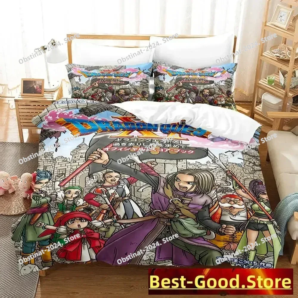Dragon Quest XI Bedding Set Single Twin Full Queen King Size Bed Set Adult Kid Bedroom Duvetcover Sets Anime parure de lit Bed
Dragon Quest XI Bedding Set Single Twin Full Queen King Size Bed Set Adult Kid Bedroom Duvetcover Sets Anime parure de lit Bed