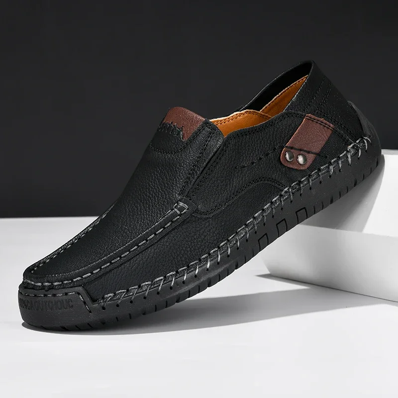 Casual Comfortable Slip On Loafers Men Leather Flats Moccasins Walking Shoe Handmade Leather Men Shoes
Casual Comfortable Slip On Loafers Men Leather Flats Moccasins Walking Shoe Handmade Leather Men Shoes