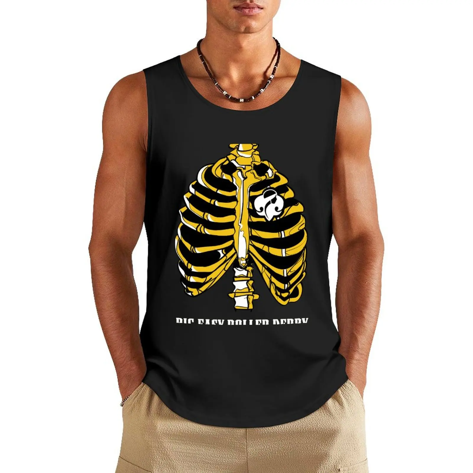 Big Easy Roller Derby has Heart Tank Top Men's clothes Men's gym clothing clothes for men summer
Big Easy Roller Derby has Heart Tank Top Men's clothes Men's gym clothing clothes for men summer