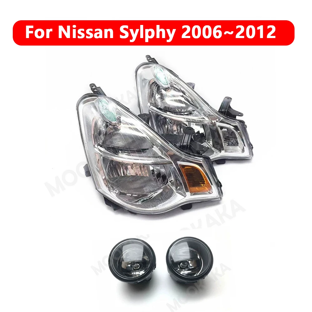 Car Headlights Assembly For Nissan Sylphy G11 2006~2011 2006 2007 2008 Fog Light Halogen Corner Side Lamp Warning LED Accessorie
Car Headlights Assembly For Nissan Sylphy G11 2006~2011 2006 2007 2008 Fog Light Halogen Corner Side Lamp Warning LED Accessorie