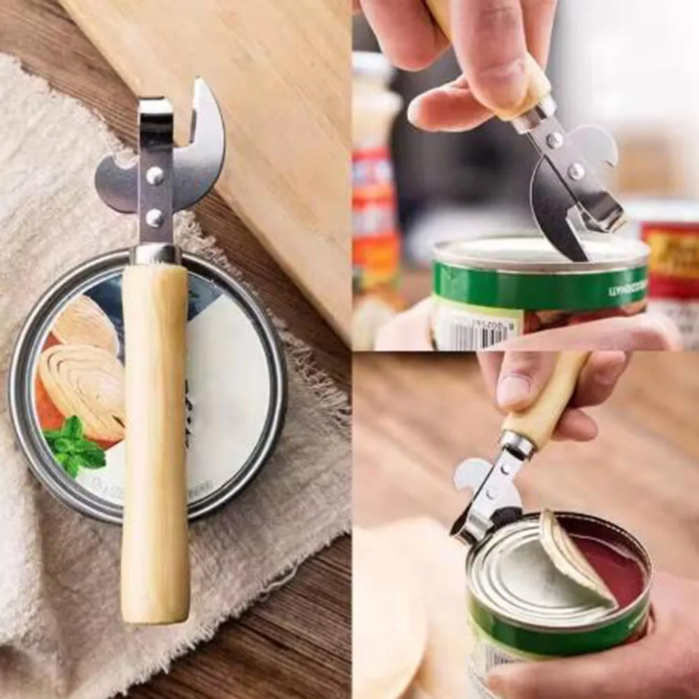 Stainless Steel Opener Portable Manual Lid Remover Multifunction Can Opener Utensil Gadgets For Jars Canisters Kitchen Accessory
Stainless Steel Opener Portable Manual Lid Remover Multifunction Can Opener Utensil Gadgets For Jars Canisters Kitchen Accessory