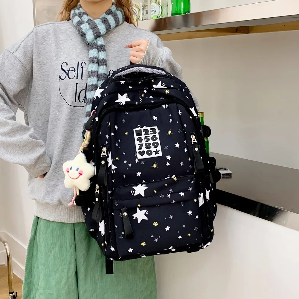 Ins High-value Versatile Fashion Cute Star Student Schoolbag Casual Small Fresh Sweet Sparkling Capacity Backpack Multi-function
Ins High-value Versatile Fashion Cute Star Student Schoolbag Casual Small Fresh Sweet Sparkling Capacity Backpack Multi-function