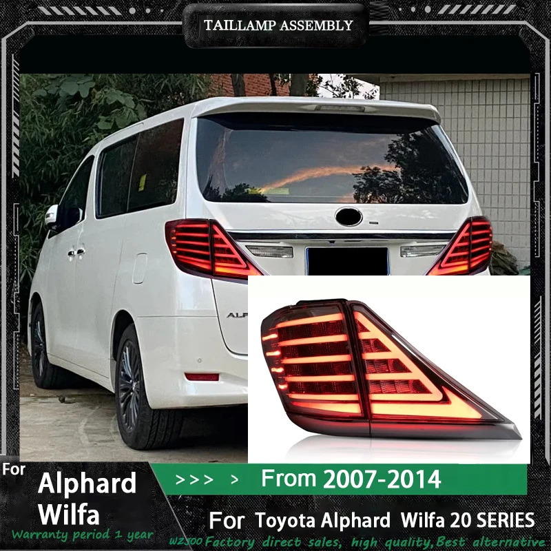 Светодиодные задние фонари для Toyota Alphard 2007-2014: противотуманные, дневные ходовые огни, стоп-сигналы, указатели поворота. Установка Plug and Play.
Светодиодные задние фонари для Toyota Alphard 2007-2014: противотуманные, дневные ходовые огни, стоп-сигналы, указатели поворота. Установка Plug and Play.