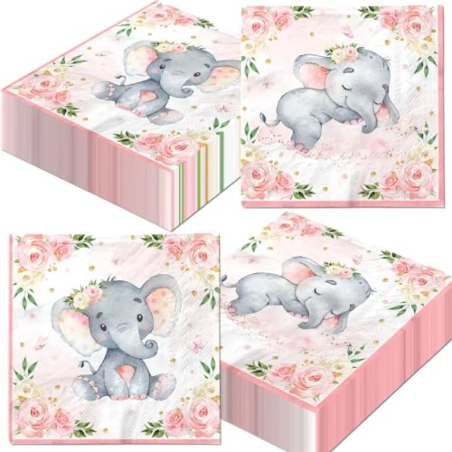 40Pcs Pink Elephant Baby Shower pkins for Girl Baby Elephant pkins Girl Baby Shower Decorations Gender Reveal pkin Girl Baby Gi
40Pcs Pink Elephant Baby Shower pkins for Girl Baby Elephant pkins Girl Baby Shower Decorations Gender Reveal pkin Girl Baby Gi