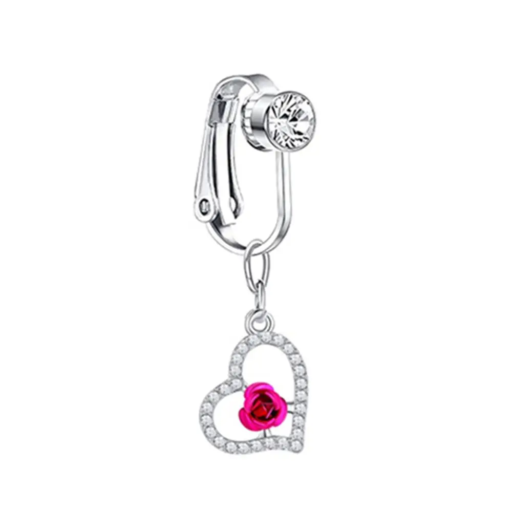 Fashion Women Cartilage Clip Non Piercing Belly Button Ring Fake Belly Ring Navel Rings Body Jewelry Faux Belly Piercing
Fashion Women Cartilage Clip Non Piercing Belly Button Ring Fake Belly Ring Navel Rings Body Jewelry Faux Belly Piercing