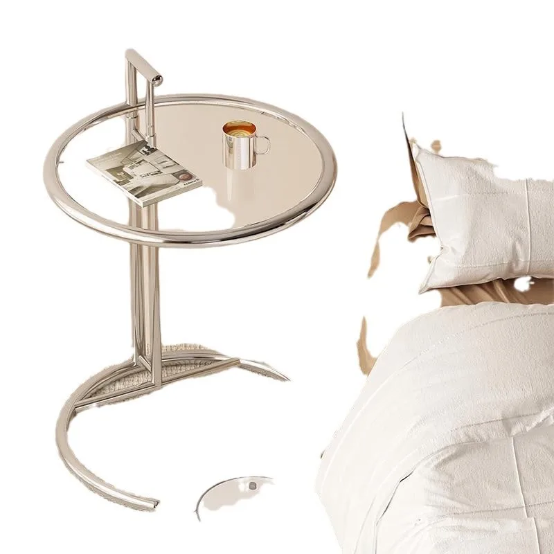 Internet celebrity ins transparent, liftable stainless steel, simple round table, modern bedside corner
Internet celebrity ins transparent, liftable stainless steel, simple round table, modern bedside corner
