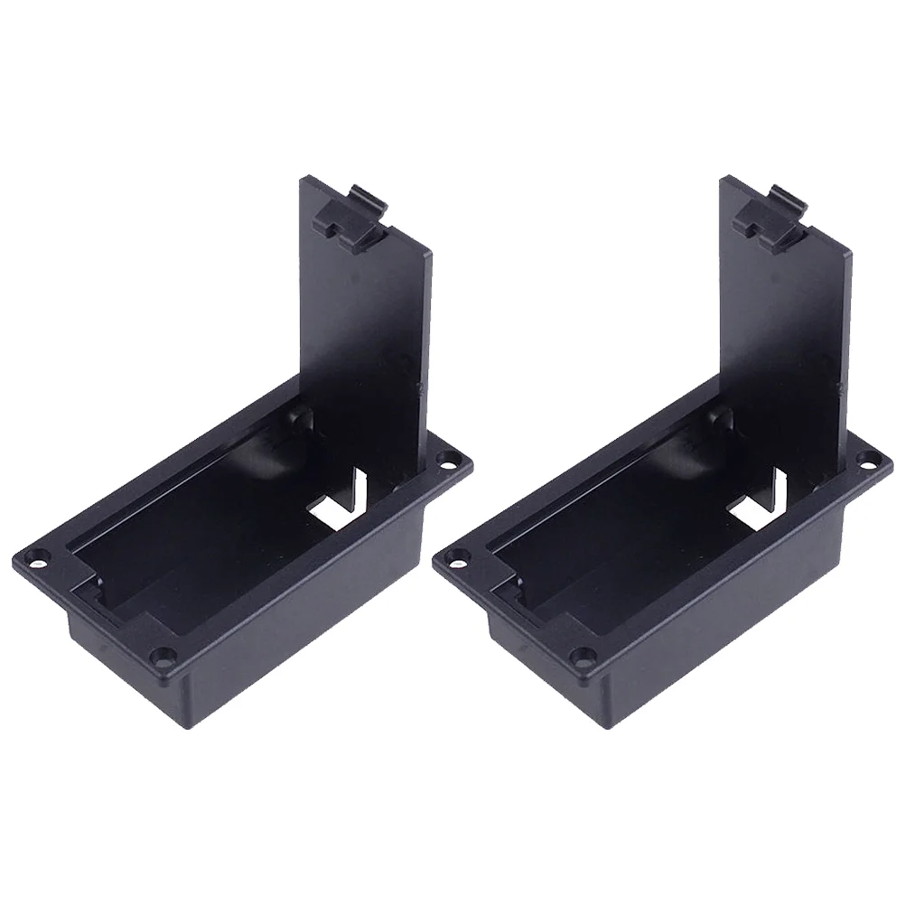 2 Pcs Batteries Pickup Case Active Bass Compartment Accessories Guitar Holder for Black
2 Pcs Batteries Pickup Case Active Bass Compartment Accessories Guitar Holder for Black