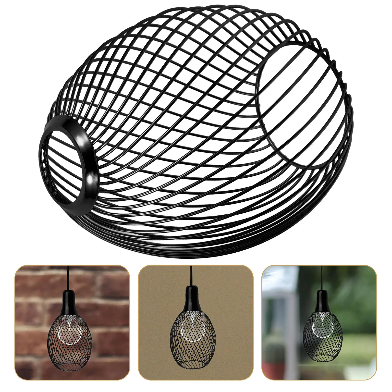 Spiral Metal Lamp Shade Small Pendant Lamp Shade for Hanging Light Fixture Home Bar Kitchen Decorative Lighting Accessory
Spiral Metal Lamp Shade Small Pendant Lamp Shade for Hanging Light Fixture Home Bar Kitchen Decorative Lighting Accessory