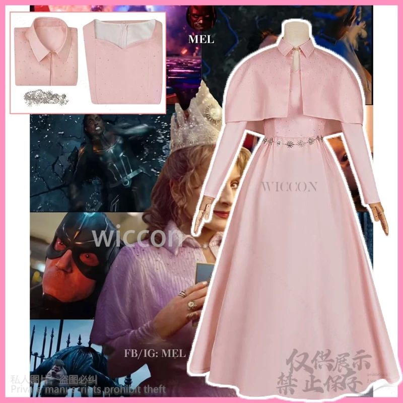 Anime Movie Agathaa Cosplay Costume Lilia Pink Dress Lolita Belt Shawl Outfits For Women Girls Halloween Christmas Customized
Anime Movie Agathaa Cosplay Costume Lilia Pink Dress Lolita Belt Shawl Outfits For Women Girls Halloween Christmas Customized