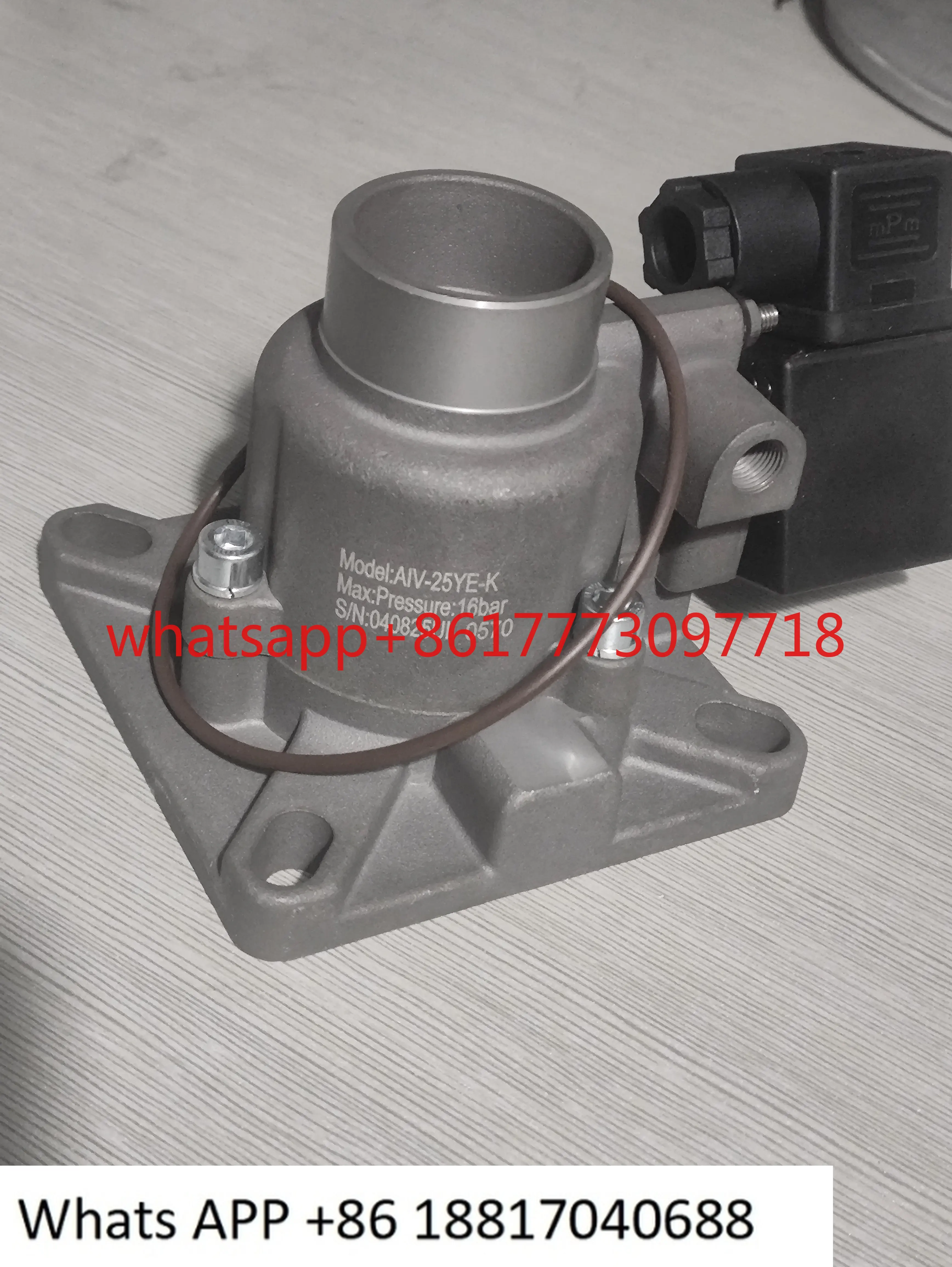 Screw air compressor intake valve AIV-25 jf-40 intake valve accessories
Screw air compressor intake valve AIV-25 jf-40 intake valve accessories