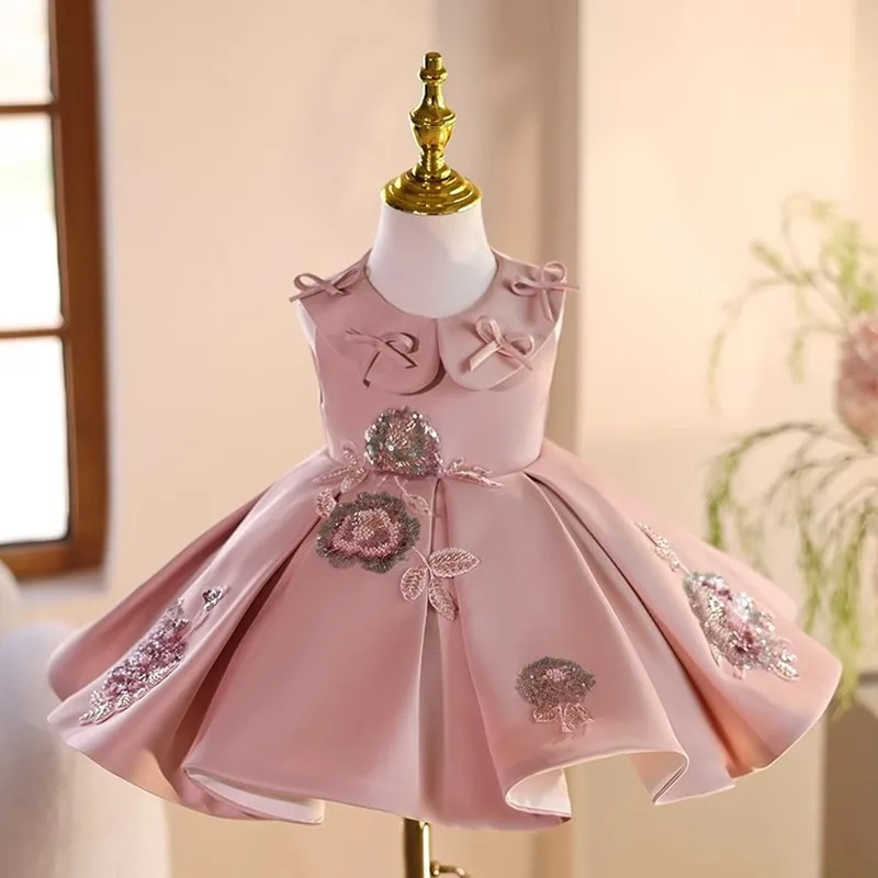 Children's Host Princess Costume Piano Performance Birthday Party Dresses For Girls A4543 Vestidos Bridesmaid Dresses
Children's Host Princess Costume Piano Performance Birthday Party Dresses For Girls A4543 Vestidos Bridesmaid Dresses