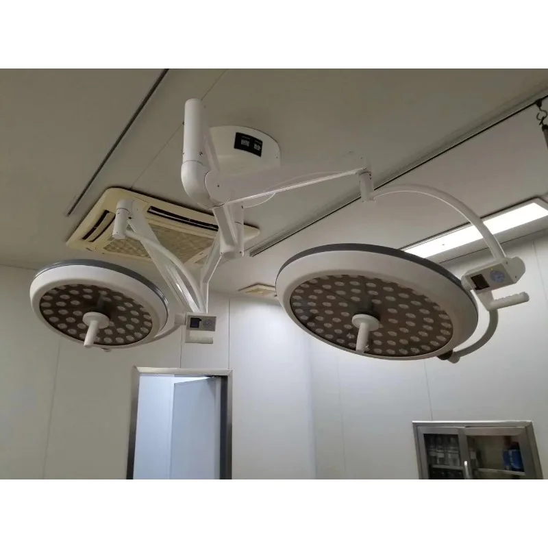 Durable Medical Dual Head Shadowless Light 700+500 LED Surgical Operation Lighting Tool
Durable Medical Dual Head Shadowless Light 700+500 LED Surgical Operation Lighting Tool
