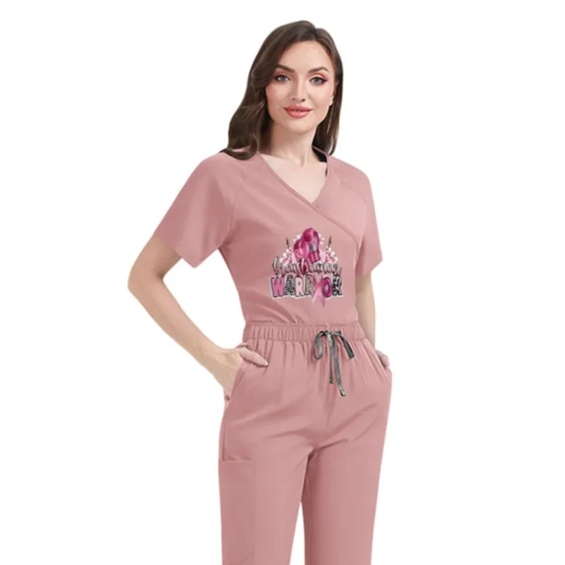 Комплект униформы медсестры с принтом на заказ, женские тонкие быстросохнущие брюки с короткими рукавами, салон красоты, центр для беременных, скрабы
Комплект униформы медсестры с принтом на заказ, женские тонкие быстросохнущие брюки с короткими рукавами, салон красоты, центр для беременных, скрабы