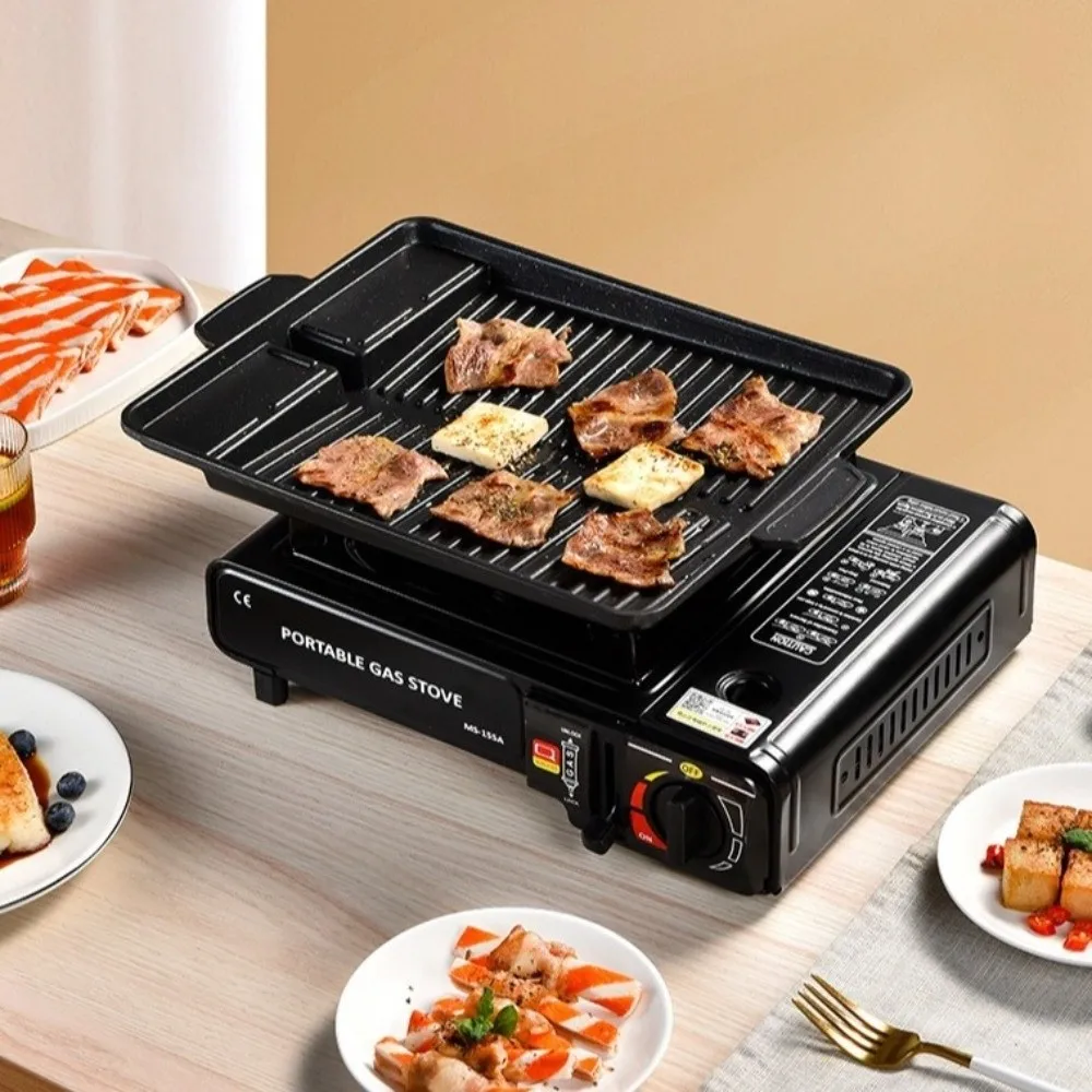 Портативная горелка с автоматическим зажиганием, регулируемый пламя, предохранительный замок, кухонная плита, ветрозащитная походная плита для кемпинга
Портативная горелка с автоматическим зажиганием, регулируемый пламя, предохранительный замок, кухонная плита, ветрозащитная походная плита для кемпинга