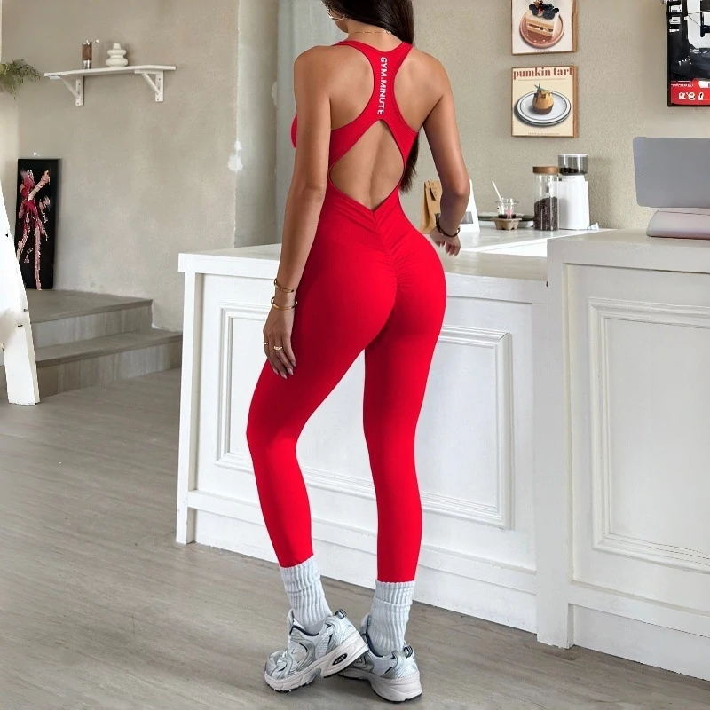 Women Training Yoga Suit Sportswear Gym Set Women 1 Pcs Sports Jumpsuit Fitness Rompers Stretch Female Push Up Workout Bodysuits
Women Training Yoga Suit Sportswear Gym Set Women 1 Pcs Sports Jumpsuit Fitness Rompers Stretch Female Push Up Workout Bodysuits