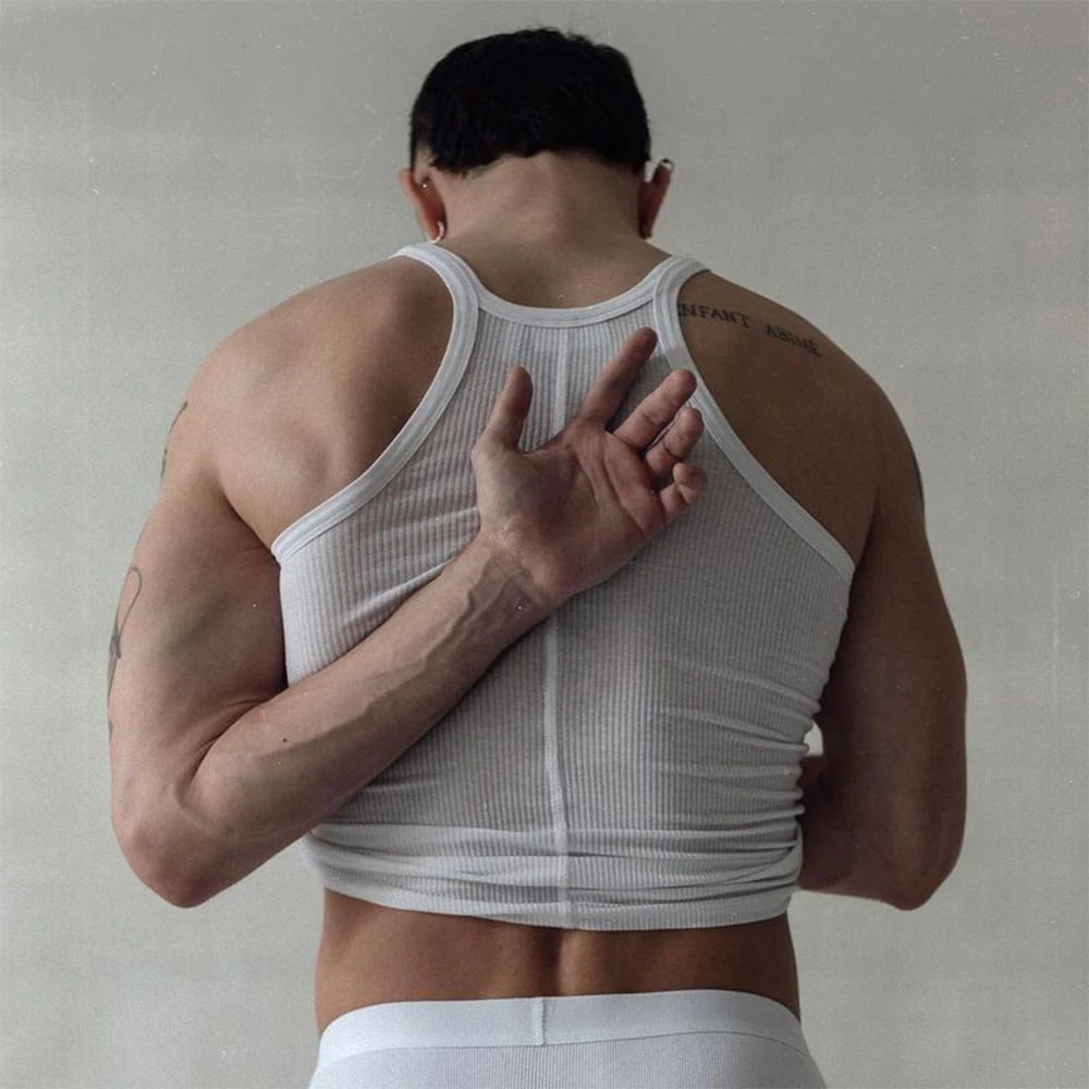 Summer Mens Shirts Slim Fit Sports Bottoming Shirt Breathable Casual Cool Crop Tops Fashion Muscle Perspective
Summer Mens Shirts Slim Fit Sports Bottoming Shirt Breathable Casual Cool Crop Tops Fashion Muscle Perspective