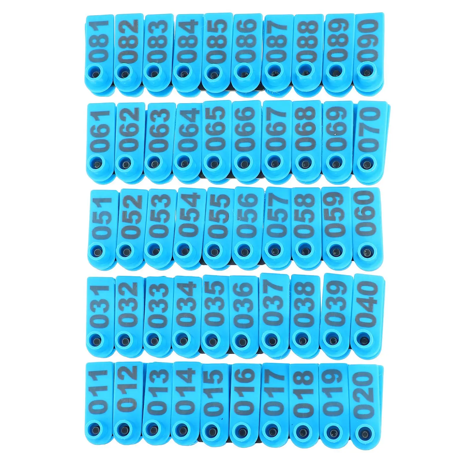 100pcs Cattle Sheep Ear Tags Sturdy Numbered Plates Clear Visibility Animal ID Farm Livestock Poultry Goat Markers
100pcs Cattle Sheep Ear Tags Sturdy Numbered Plates Clear Visibility Animal ID Farm Livestock Poultry Goat Markers