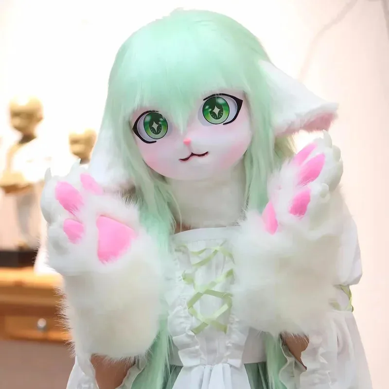 Kig Fursuit Kigurumi Headset Furry Paw Head Base Comiket Animal Cat Rabbit Doll Beast Mask Cosplay P8;c'4,t;6.j'2;
Kig Fursuit Kigurumi Headset Furry Paw Head Base Comiket Animal Cat Rabbit Doll Beast Mask Cosplay P8;c'4,t;6.j'2;