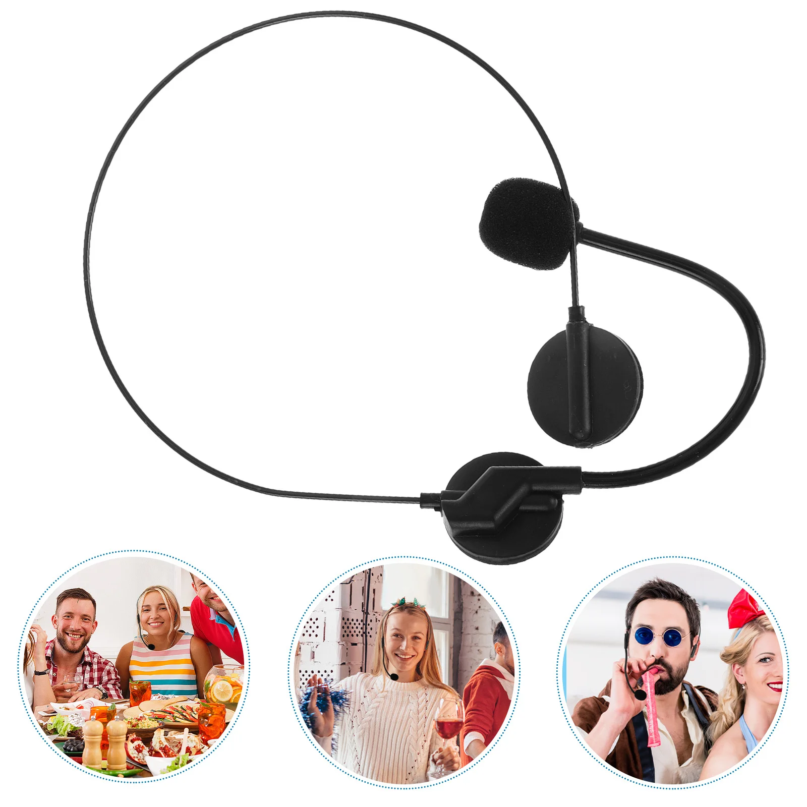 Fake Microphone Headset Rock Star Costume Cosplay Props Lightweight Comfortable Party Halloween Accessories for and Adults
Fake Microphone Headset Rock Star Costume Cosplay Props Lightweight Comfortable Party Halloween Accessories for and Adults