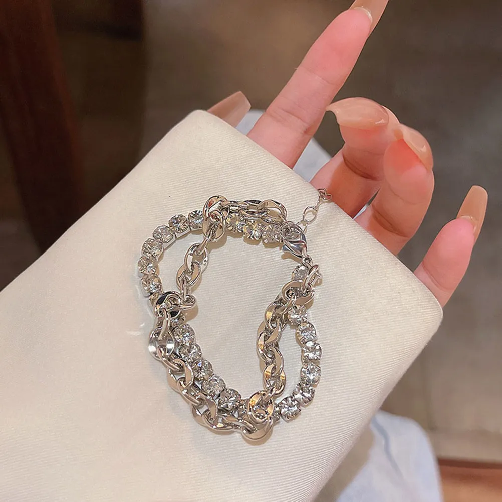 Dainty Layered Beaded Diamond Bracelet Elegant Charm Wrist Jewelry Women Bracelets Wedding Party Daily Wear Women Bracelets
Dainty Layered Beaded Diamond Bracelet Elegant Charm Wrist Jewelry Women Bracelets Wedding Party Daily Wear Women Bracelets
