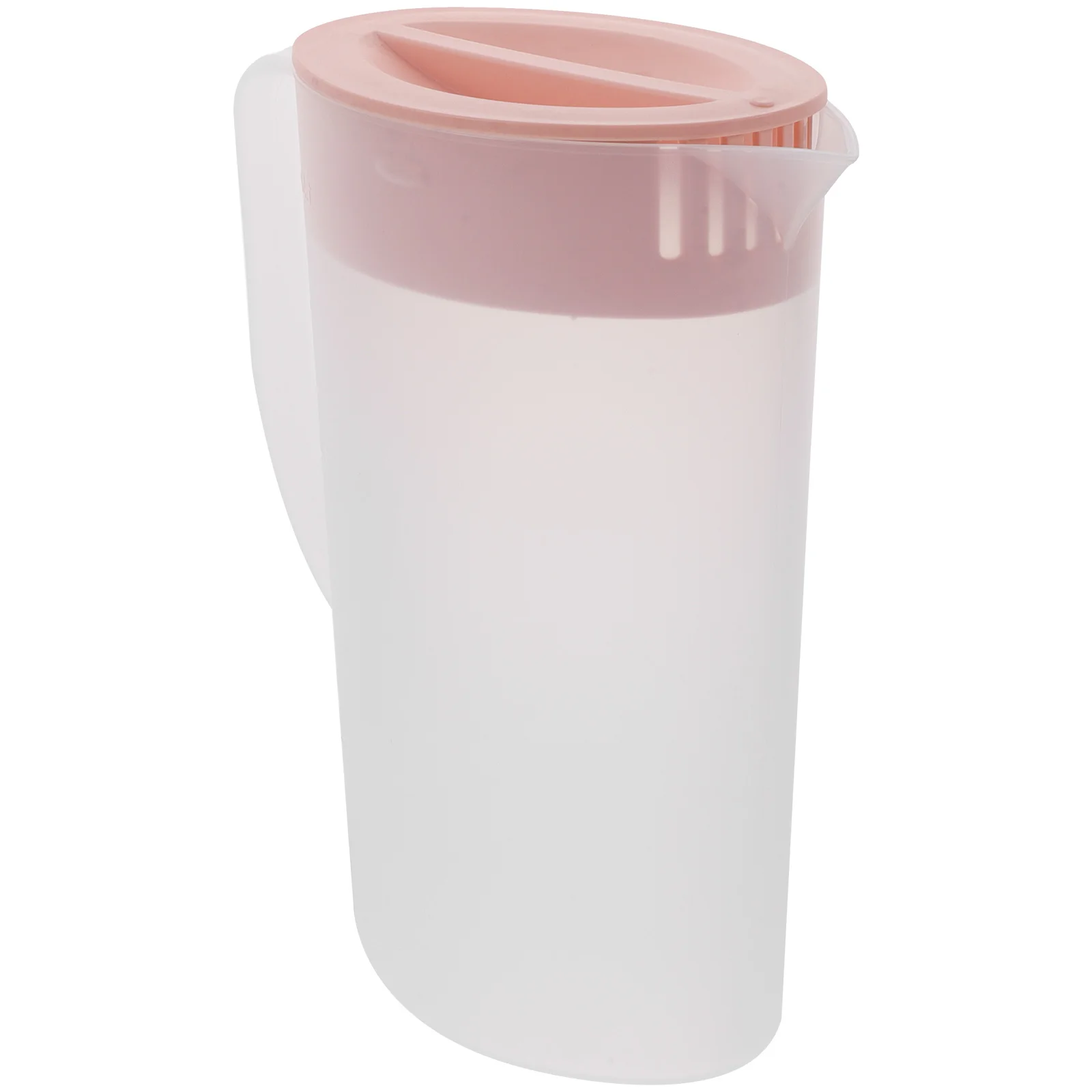 1.6L Large Capacity Cold Water Jug Heat Resistant V-Shaped Spout Plastic Beverage Pitcher For Picnic Party Pool Use Pink 
1.6L Large Capacity Cold Water Jug Heat Resistant V-Shaped Spout Plastic Beverage Pitcher For Picnic Party Pool Use Pink