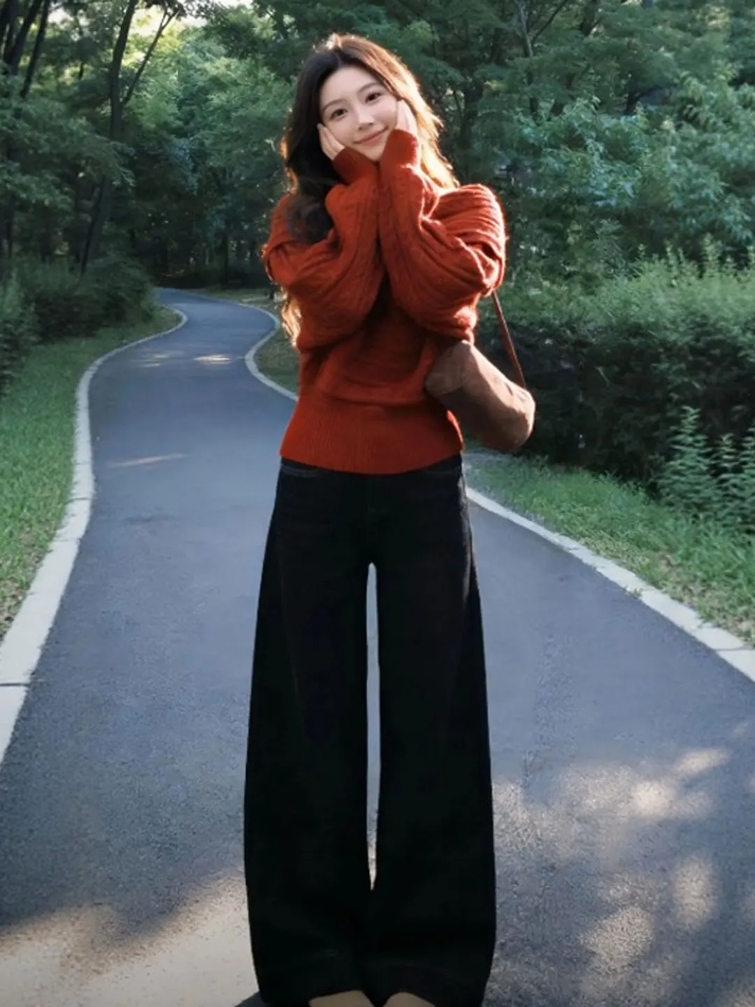 Laid-ba Sle Unique Red Top Wide Leg Pants Two-Piece Set Anti-Aging Spring Collection Casual Workwear Faion Set
Laid-ba Sle Unique Red Top Wide Leg Pants Two-Piece Set Anti-Aging Spring Collection Casual Workwear Faion Set