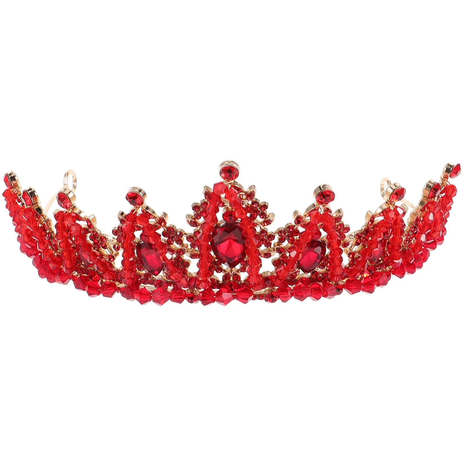 Red Crystal Headdress for Bride Hair Decor Elegant Wedding Tiara Bridal Prop Long Life Special Bride Headdress Occasion
Red Crystal Headdress for Bride Hair Decor Elegant Wedding Tiara Bridal Prop Long Life Special Bride Headdress Occasion