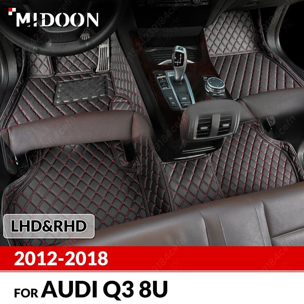 Car floor mats for AUDI Q3 8U 2012 2013 2014 2015 2016 2017 2018 Custom foot Pads automobile carpet cover interior accessories
Car floor mats for AUDI Q3 8U 2012 2013 2014 2015 2016 2017 2018 Custom foot Pads automobile carpet cover interior accessories