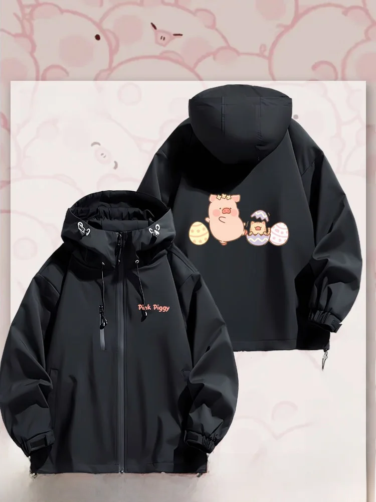 Футболка-худи Lulu Cartoon Pink Pig унисекс, молодежная, модная, дышащая, из хлопка, с коротким рукавом, круглым вырезом, свободного кроя
Футболка-худи Lulu Cartoon Pink Pig унисекс, молодежная, модная, дышащая, из хлопка, с коротким рукавом, круглым вырезом, свободного кроя
