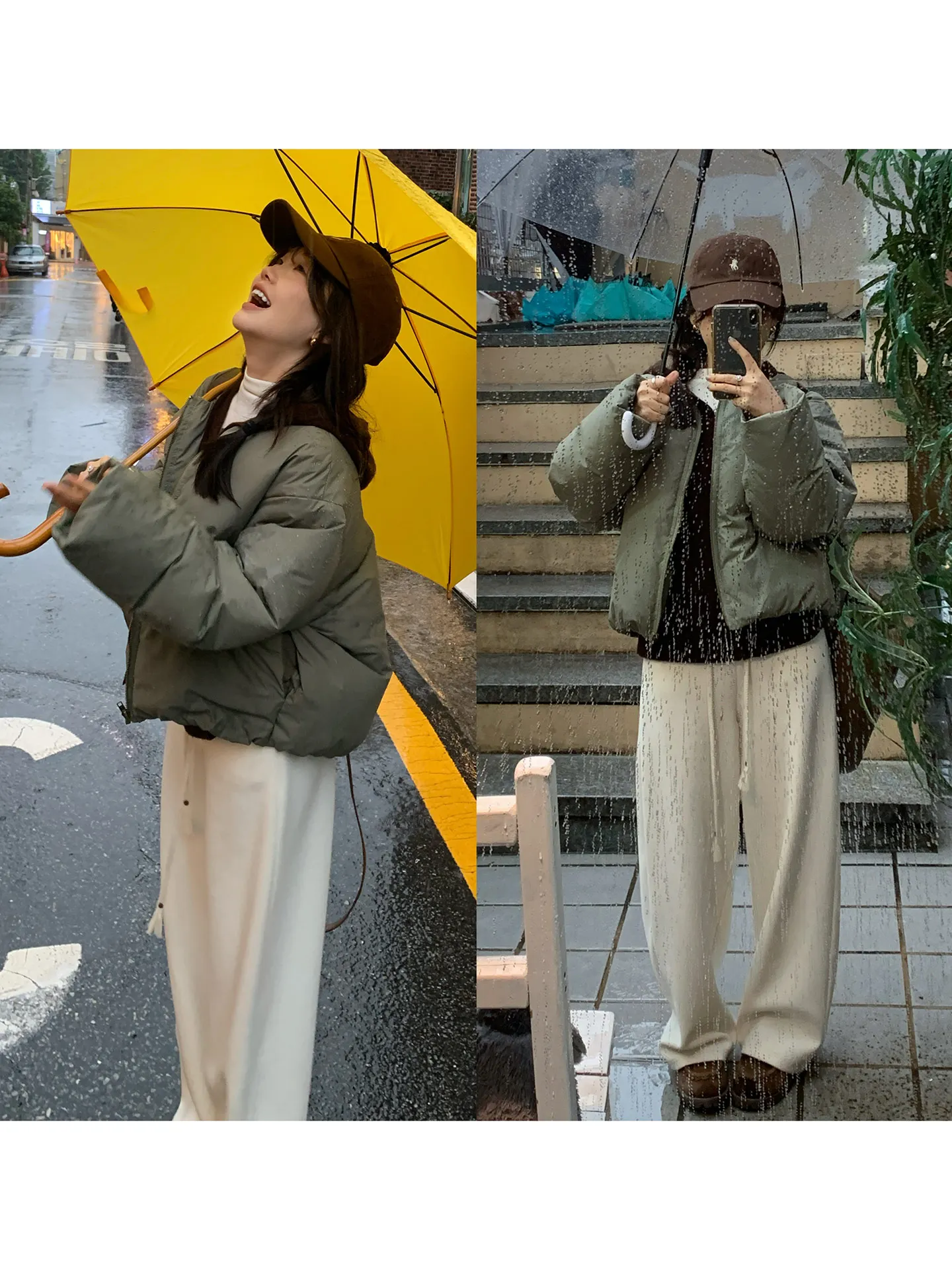 Warm White Du down Puffer Jaet round Ne ort Bread Sle Women's Winter Coat Casual Loose Fit Thiened Long Sve
Warm White Du down Puffer Jaet round Ne ort Bread Sle Women's Winter Coat Casual Loose Fit Thiened Long Sve