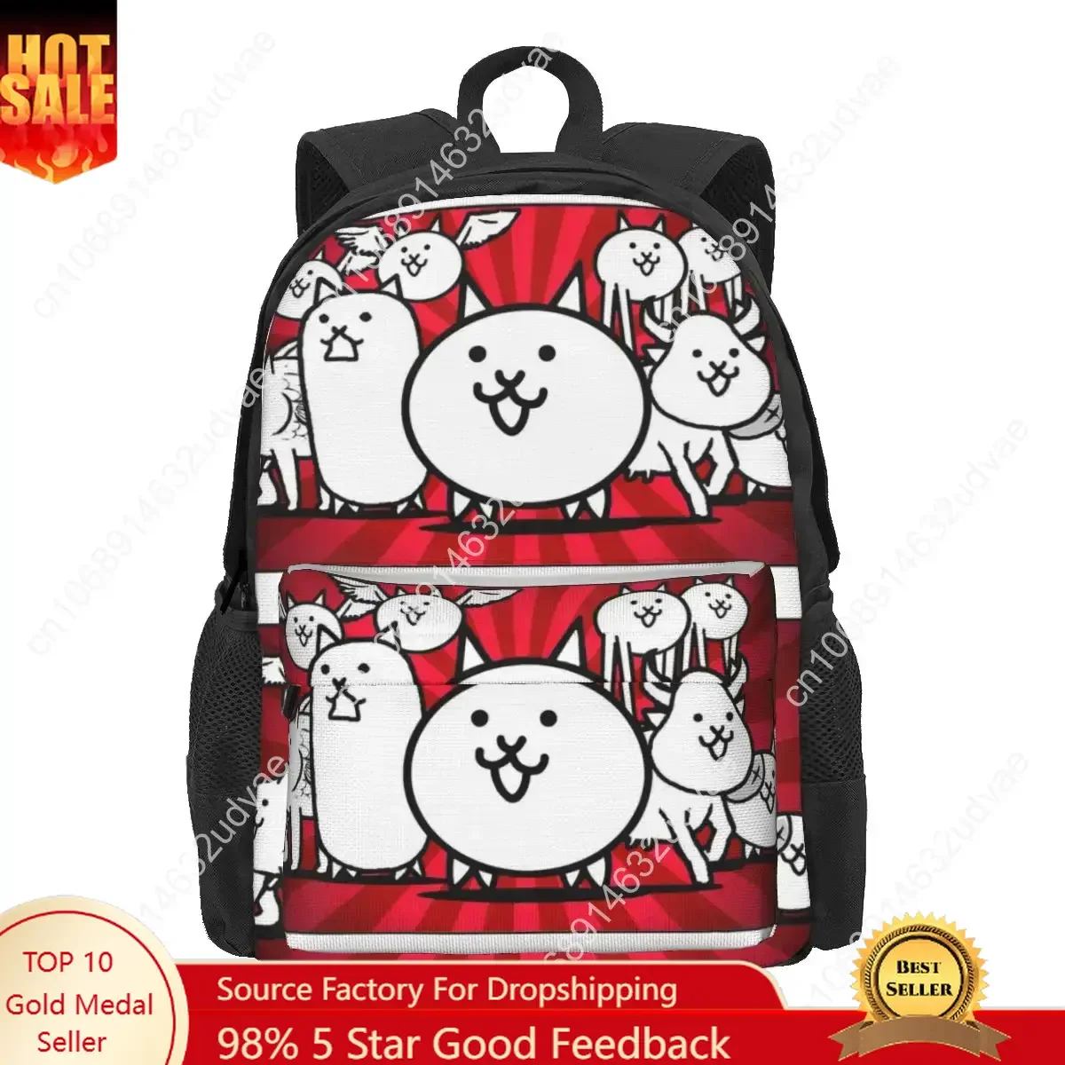 Nyanko Great War Battle Cats Backpacks Boys Girls Bookbag Students School Bags Cartoon Kid Rucksack Laptop Rucksack Shoulder Bag
Nyanko Great War Battle Cats Backpacks Boys Girls Bookbag Students School Bags Cartoon Kid Rucksack Laptop Rucksack Shoulder Bag