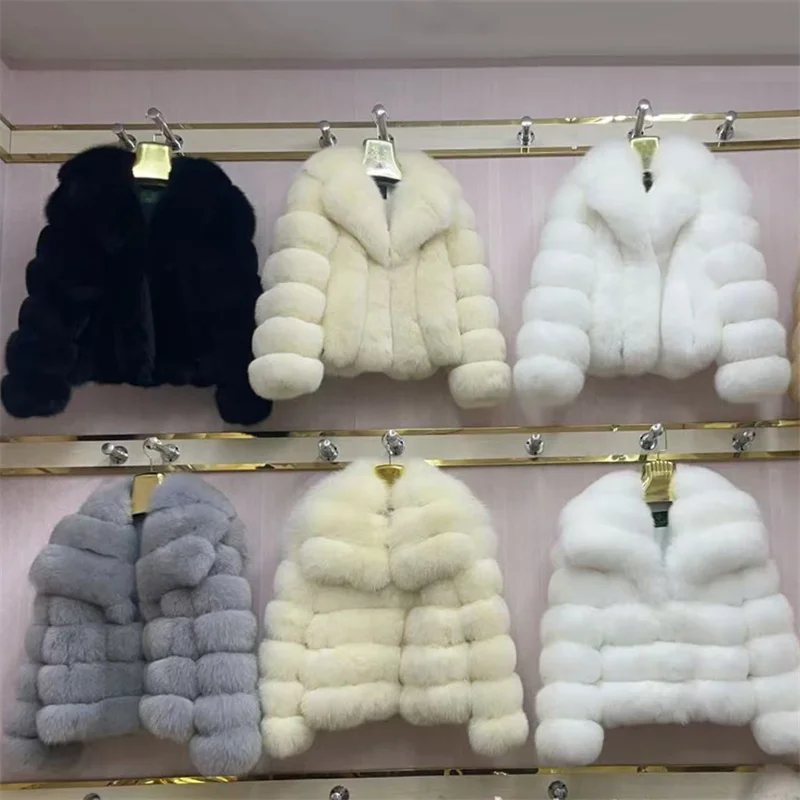 Women's Fur Coat Jacket for Winter Coat Female Clothing Natural Fox Fur Jackets Short Coat Furry Outerwear Elegant Warm Coats
Women's Fur Coat Jacket for Winter Coat Female Clothing Natural Fox Fur Jackets Short Coat Furry Outerwear Elegant Warm Coats