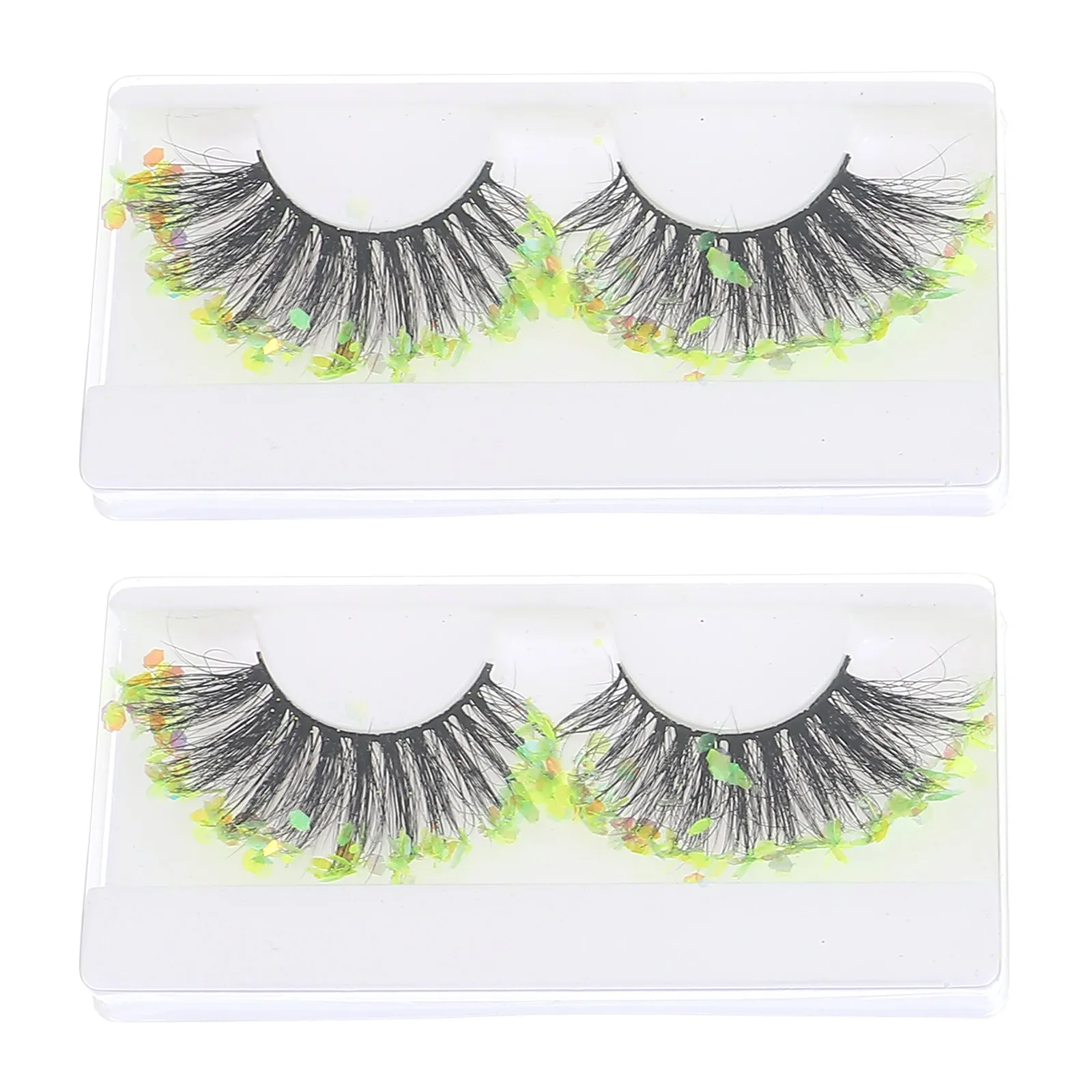 2Pairs 3D False Eyelashes Sequins Extension Lashes Handmade Long-Lasting Arc Party Eye Decors Women Makeup Sequins Fake Lashes
2Pairs 3D False Eyelashes Sequins Extension Lashes Handmade Long-Lasting Arc Party Eye Decors Women Makeup Sequins Fake Lashes