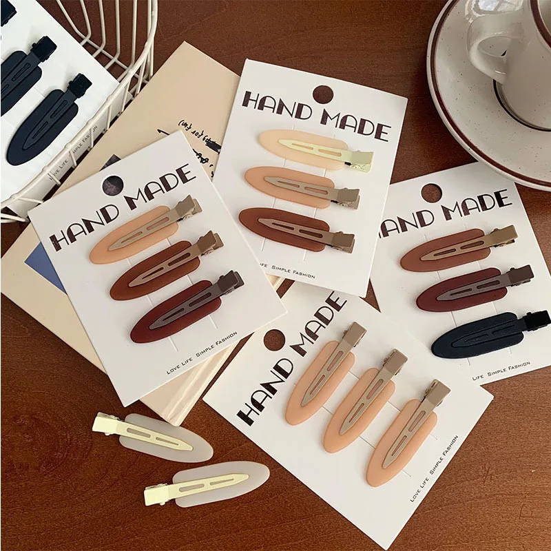 Coffee Tone No Trace Side Hair Clips Set Elegant Temperament Barrettes for Women Simple Fashion Daily Hair Styling Accessories
Coffee Tone No Trace Side Hair Clips Set Elegant Temperament Barrettes for Women Simple Fashion Daily Hair Styling Accessories