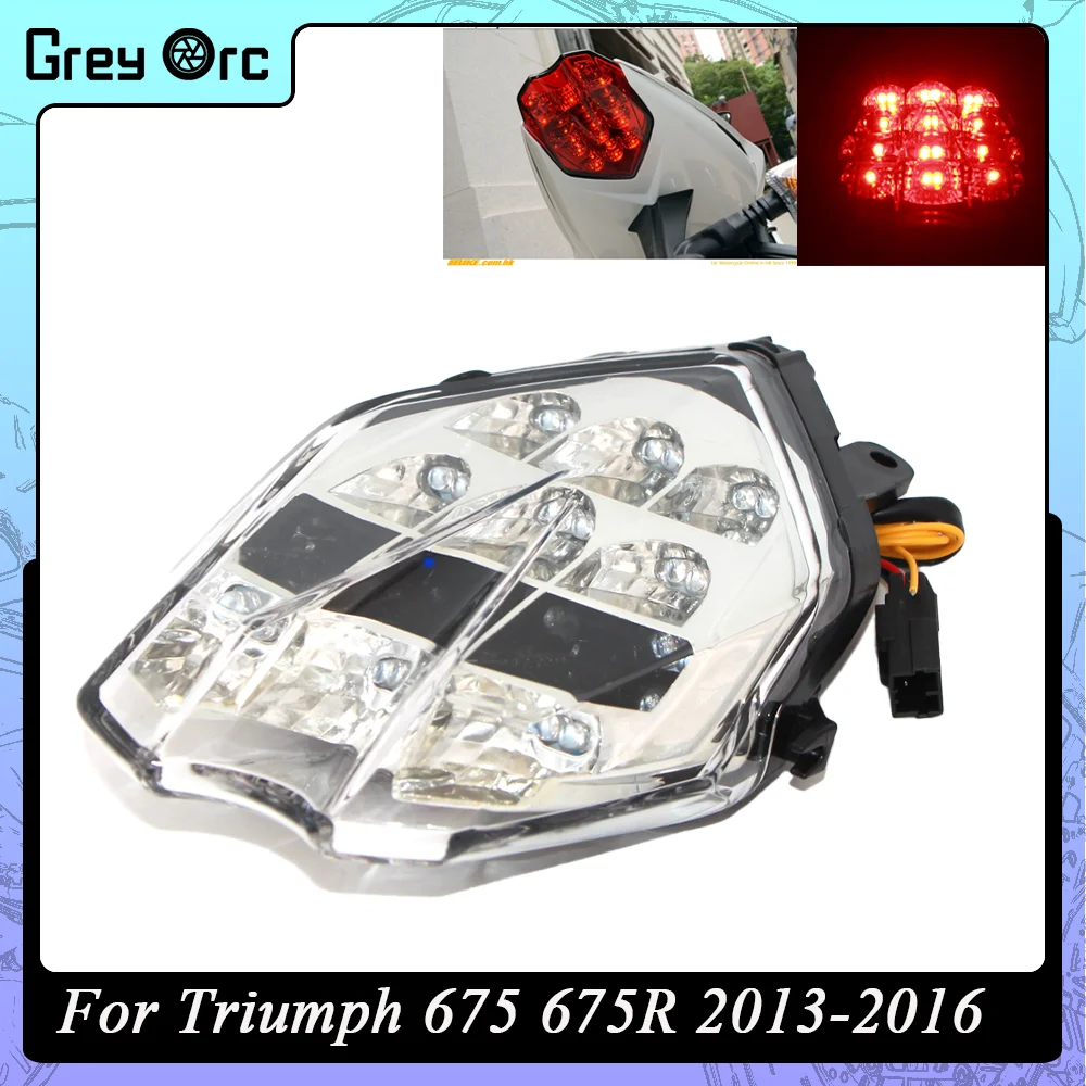 For Triumph Speed Triple 675/R Daytona 675 2013-2016 Street Triple S765 17-18 Triple RS765S 660 LED Tail Light Turn Signal Lamp
For Triumph Speed Triple 675/R Daytona 675 2013-2016 Street Triple S765 17-18 Triple RS765S 660 LED Tail Light Turn Signal Lamp