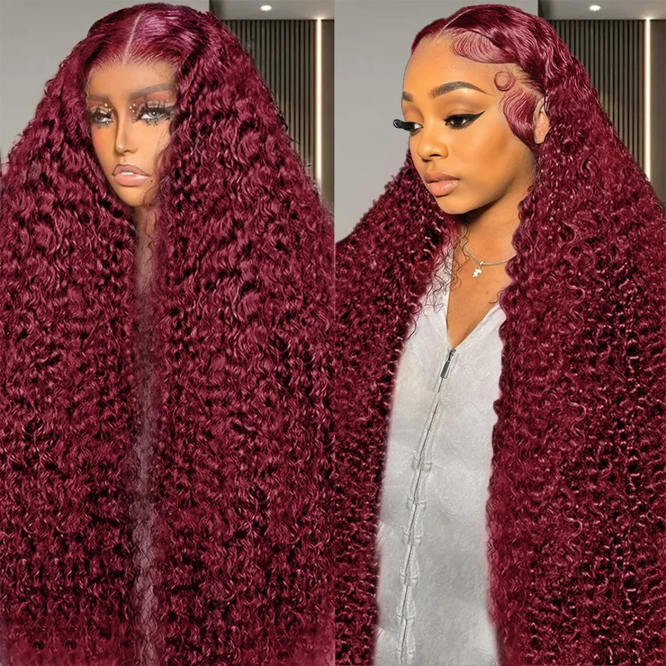 99j Burgundy Color Human Hair Wig 28 30 Inches Deep Wave 13x4 Glueless Human Hair Wigs Brazilian Remy Human Hair Wigs For Women
99j Burgundy Color Human Hair Wig 28 30 Inches Deep Wave 13x4 Glueless Human Hair Wigs Brazilian Remy Human Hair Wigs For Women