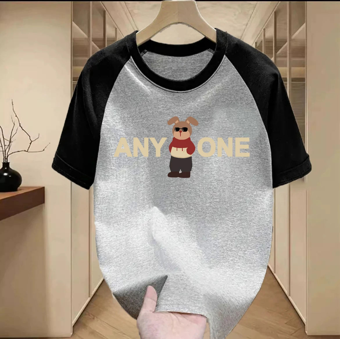 Футболка из чистого хлопка с коротким рукавом, летняя модная брендовая одежда, индивидуальный крой, дизайн с цветовыми блоками, круглый вырез, топ для мужчин и...
Футболка из чистого хлопка с коротким рукавом, летняя модная брендовая одежда, индивидуальный крой, дизайн с цветовыми блоками, круглый вырез, топ для мужчин и...