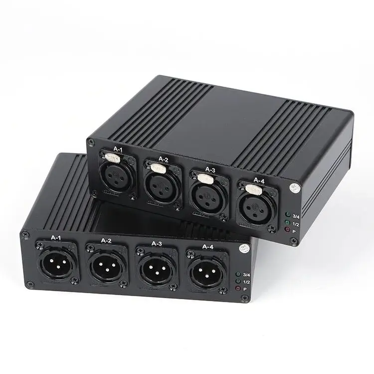 4 Channels XLR Audio Fiber Optical Extender via SC Fiber Optical up to 20km XLR Balanced Extender Audio Transmitter Receiver Kit
4 Channels XLR Audio Fiber Optical Extender via SC Fiber Optical up to 20km XLR Balanced Extender Audio Transmitter Receiver Kit