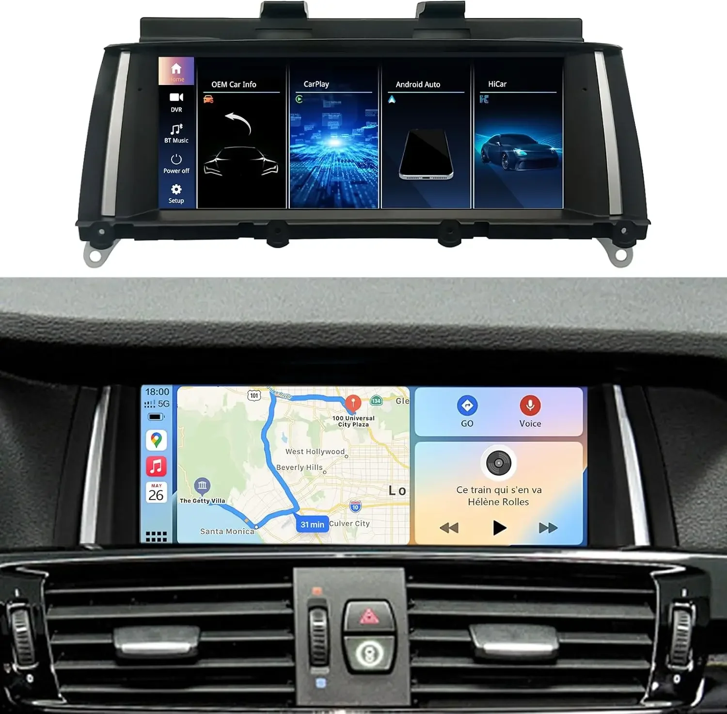 8.9 Inch Touchscreen CarPlay for BMW X3 X4 F25 NBT System 2013-2016 Car Radio Stereo Multimedia Screen Wireless Android Auto Mir
8.9 Inch Touchscreen CarPlay for BMW X3 X4 F25 NBT System 2013-2016 Car Radio Stereo Multimedia Screen Wireless Android Auto Mir