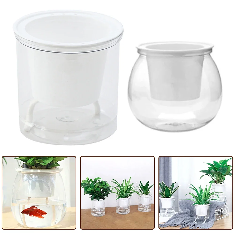 Self Watering Flower Pot Plastic Hydroponics Plants Pot With Cotton Rope Watering Succulent Potted Planters Lazy Flower Pot
Self Watering Flower Pot Plastic Hydroponics Plants Pot With Cotton Rope Watering Succulent Potted Planters Lazy Flower Pot