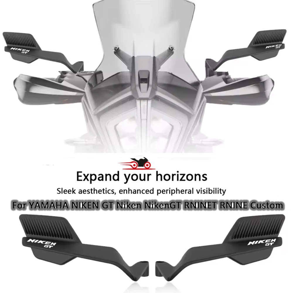 Premium Motorcycle alloy RearView Mirror 360° Adjustable Wind Wing For YAMAHA NikenGT Niken NIKEN GT RNINET RNINE Upgrade Custom
Premium Motorcycle alloy RearView Mirror 360° Adjustable Wind Wing For YAMAHA NikenGT Niken NIKEN GT RNINET RNINE Upgrade Custom